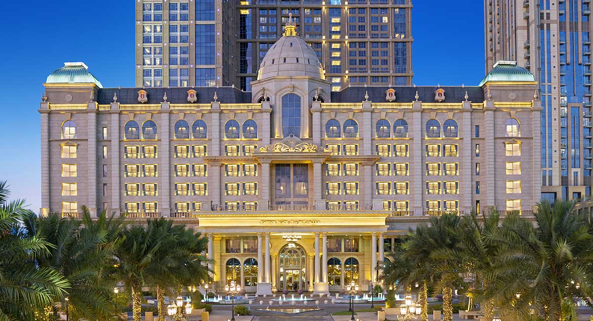 Habtoor-Palace-Dubai-Hotel-Exterior-Dusk